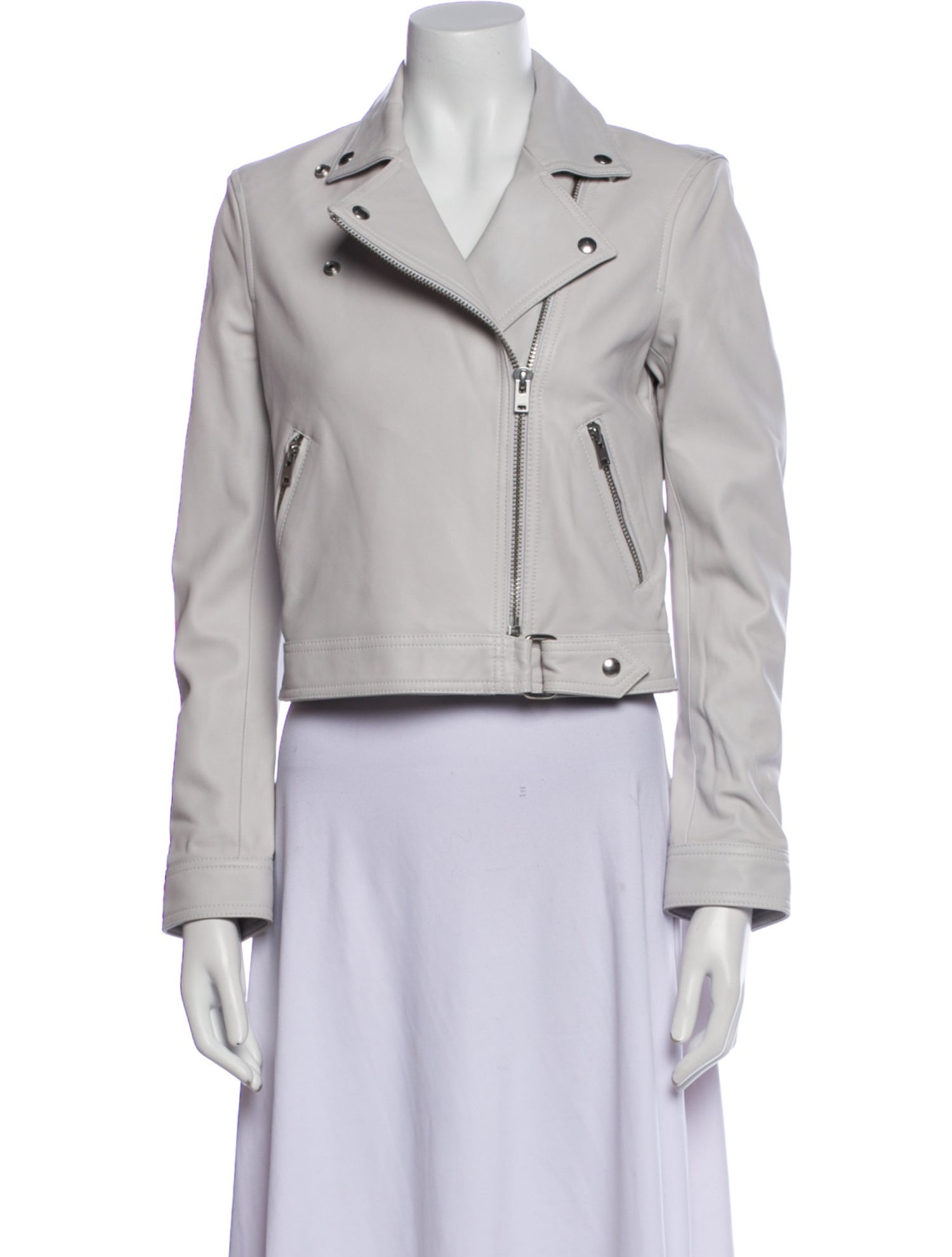 Iro Lamb Leather Biker Jacket