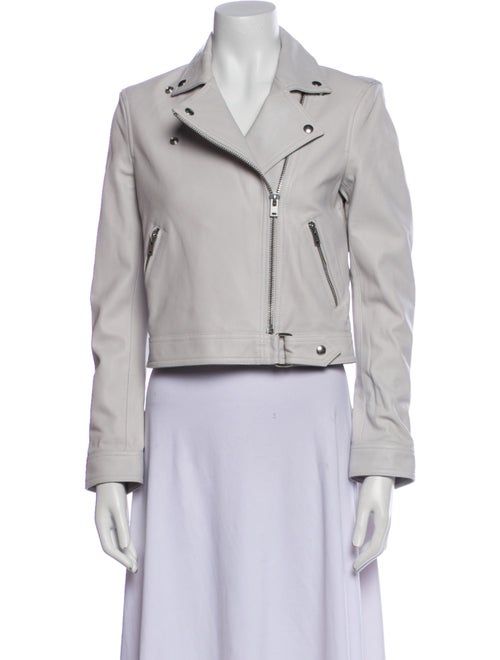 Iro Lamb Leather Biker Jacket