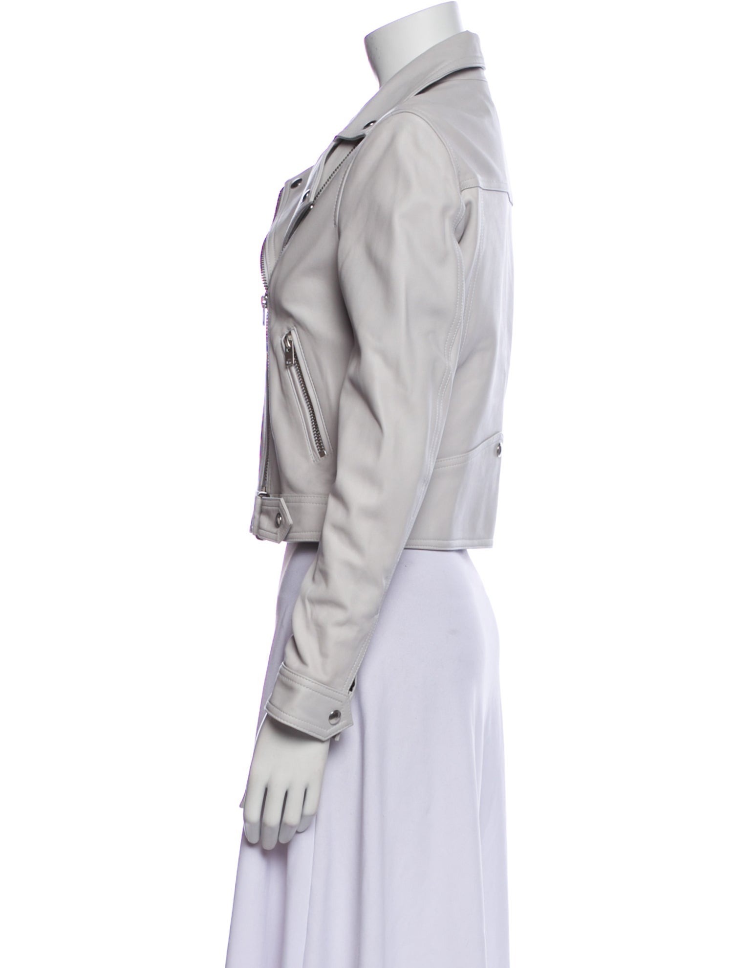 Iro Lamb Leather Biker Jacket