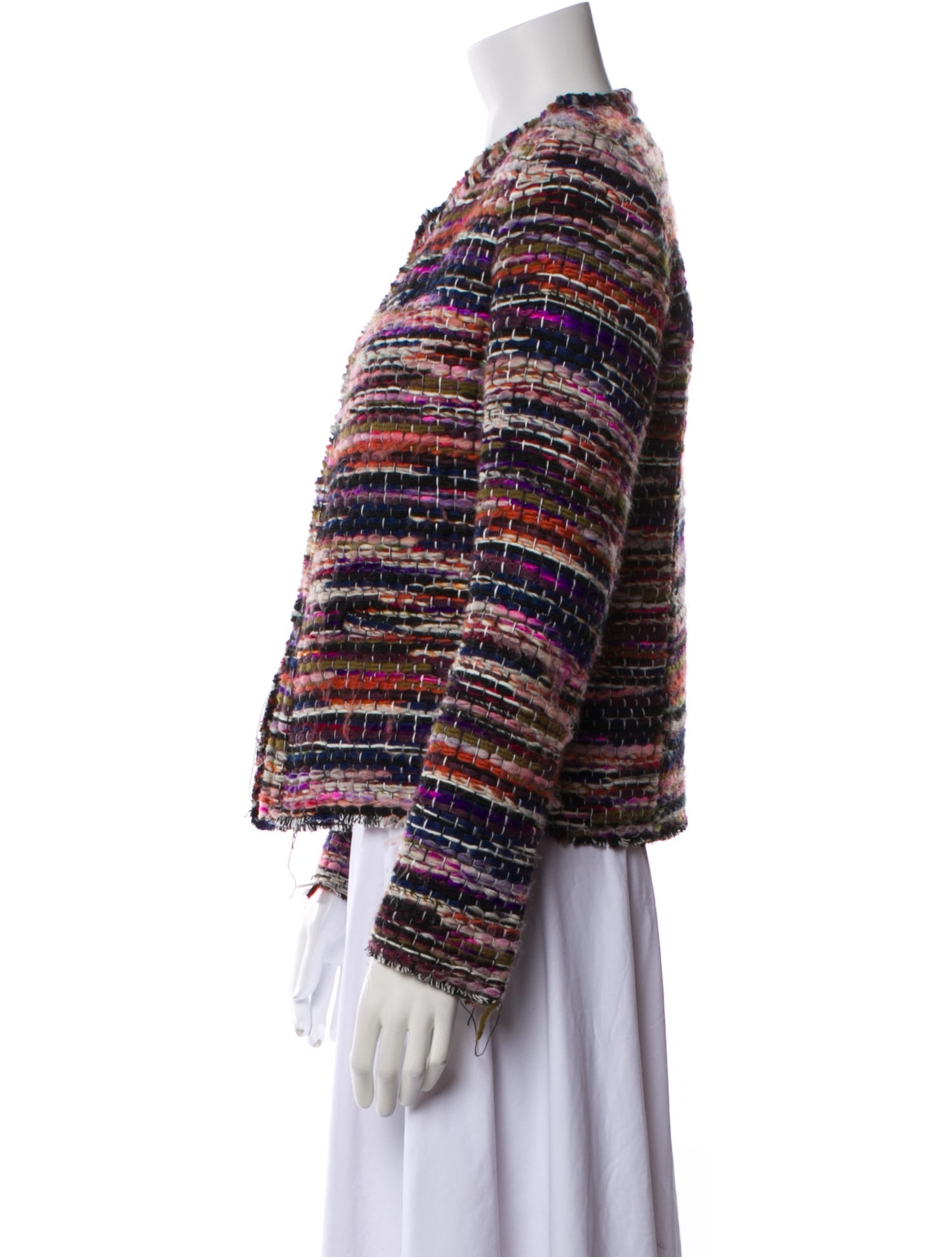 Iro Tweed Pattern Evening Jacket