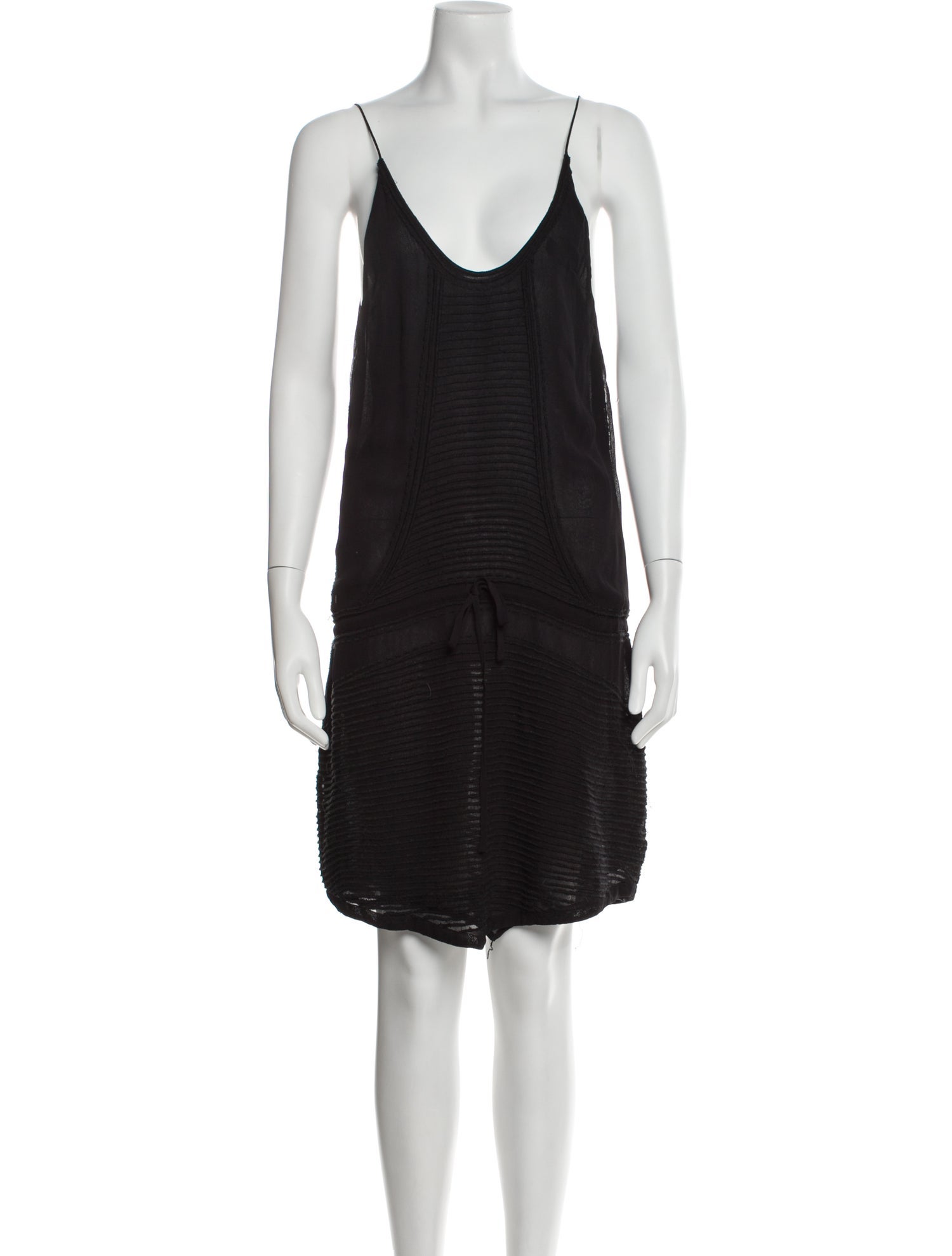 Iro Scoop Neck Mini Dress