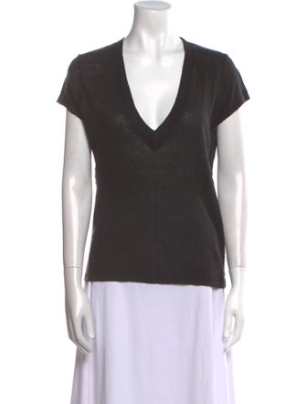 Iro Linen V-Neck T-Shirt