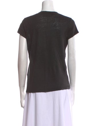 Iro Linen V-Neck T-Shirt