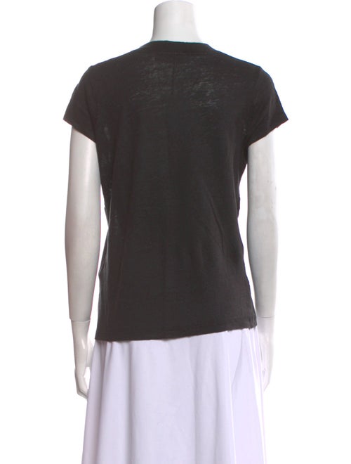 Iro Linen V-Neck T-Shirt