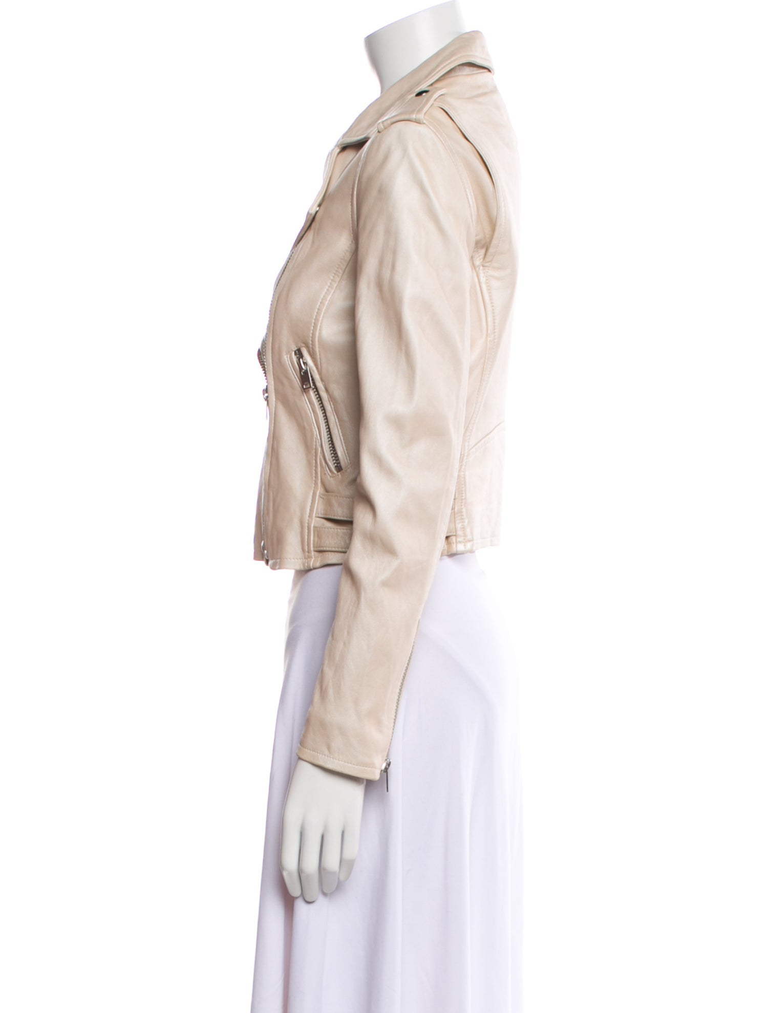 Iro Lamb Leather Biker Jacket