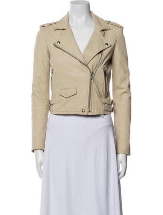 Iro Lamb Leather Biker Jacket