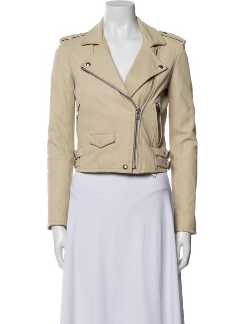 Iro Lamb Leather Biker Jacket