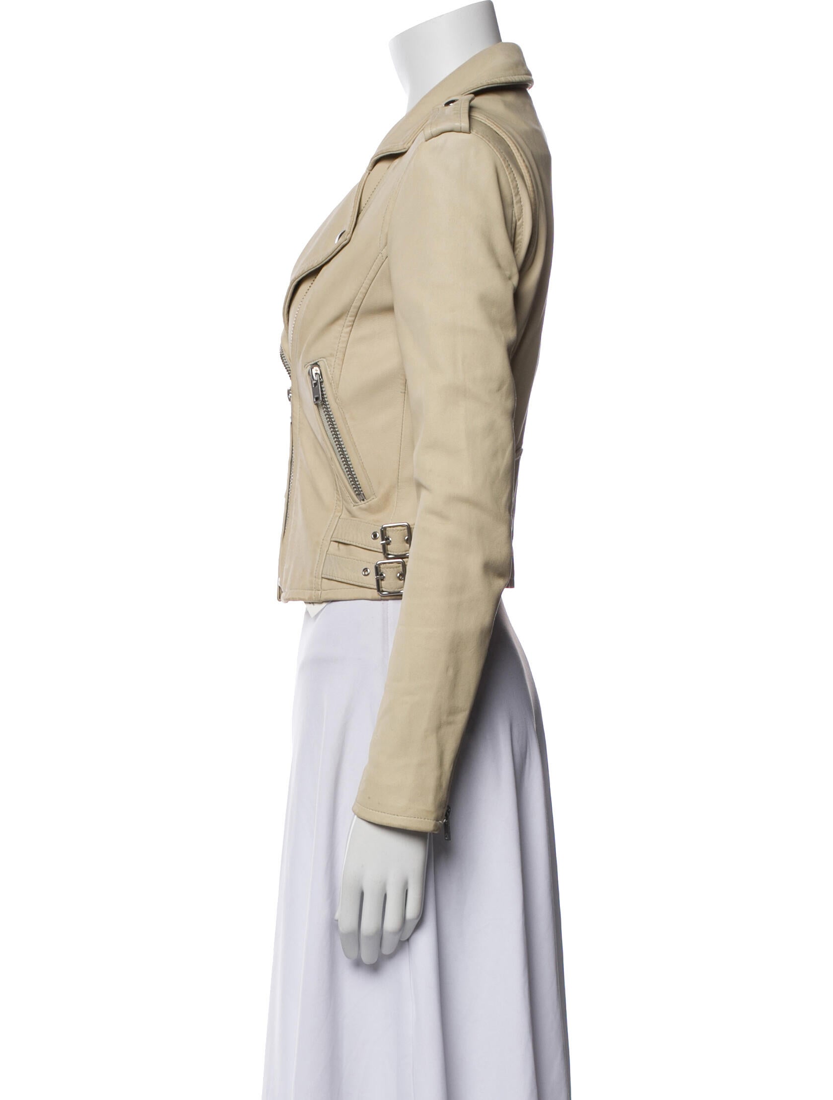 Iro Lamb Leather Biker Jacket