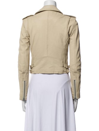 Iro Lamb Leather Biker Jacket