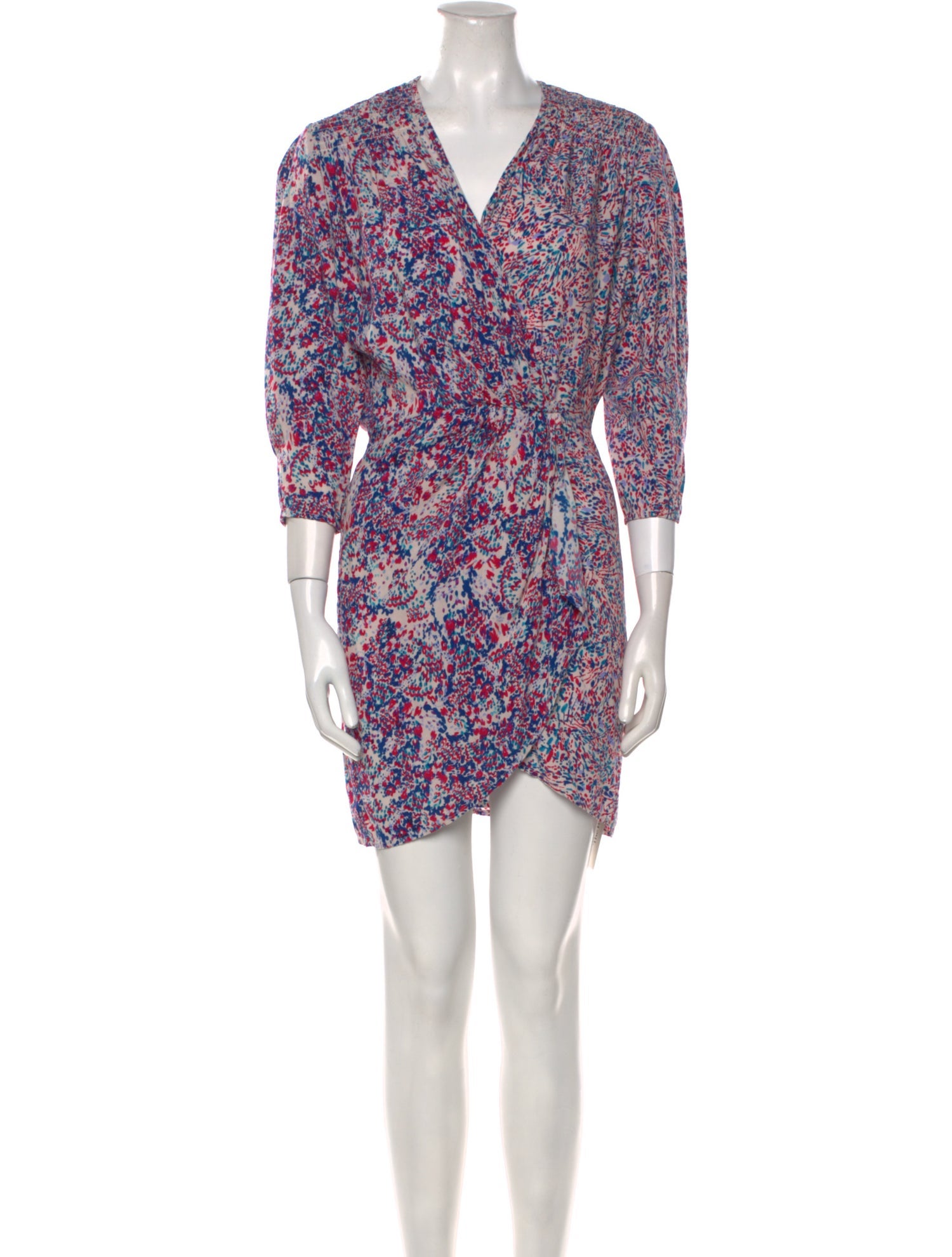 Iro Printed Mini Dress