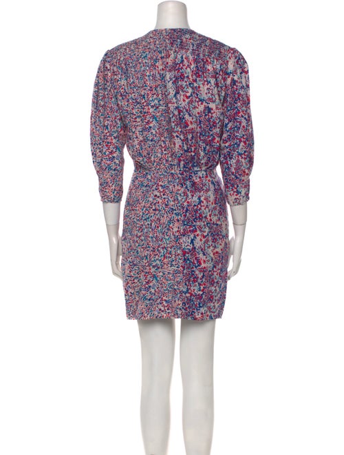 Iro Printed Mini Dress