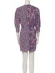 Iro Printed Mini Dress