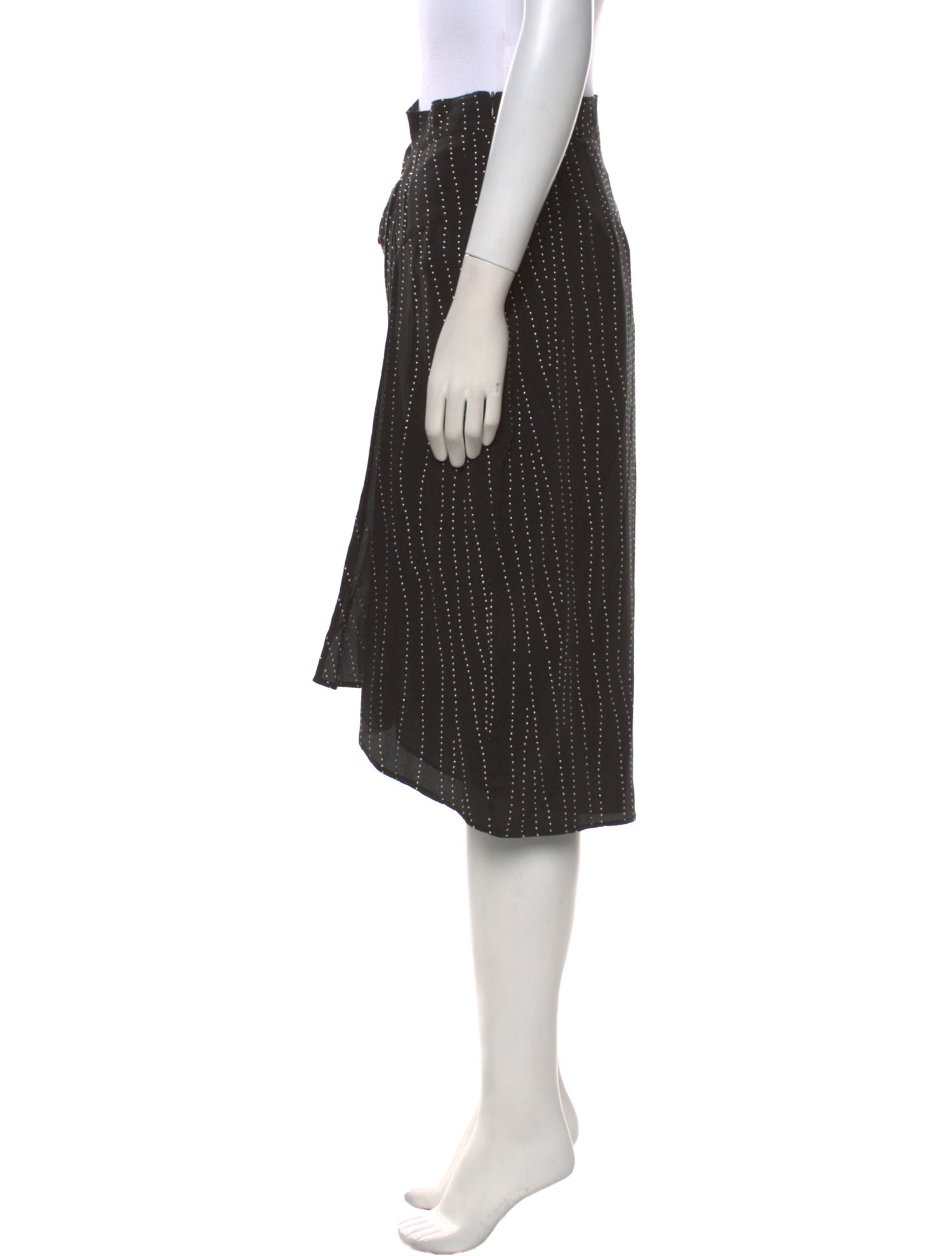 Iro Printed Knee-Length Skirt