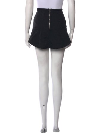 Iro Cutout Accent Mini Skirt