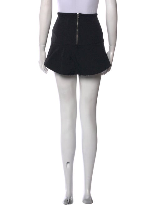 Iro Cutout Accent Mini Skirt