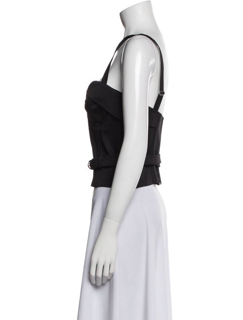 Iro V-Neck Sleeveless Crop Top