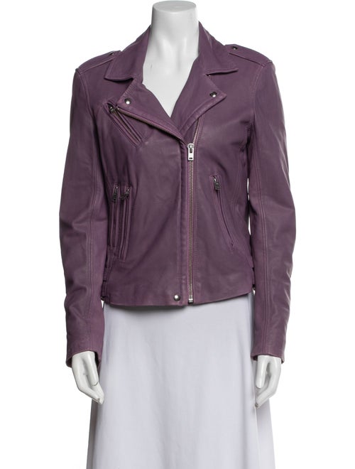 Iro Lamb Leather Biker Jacket