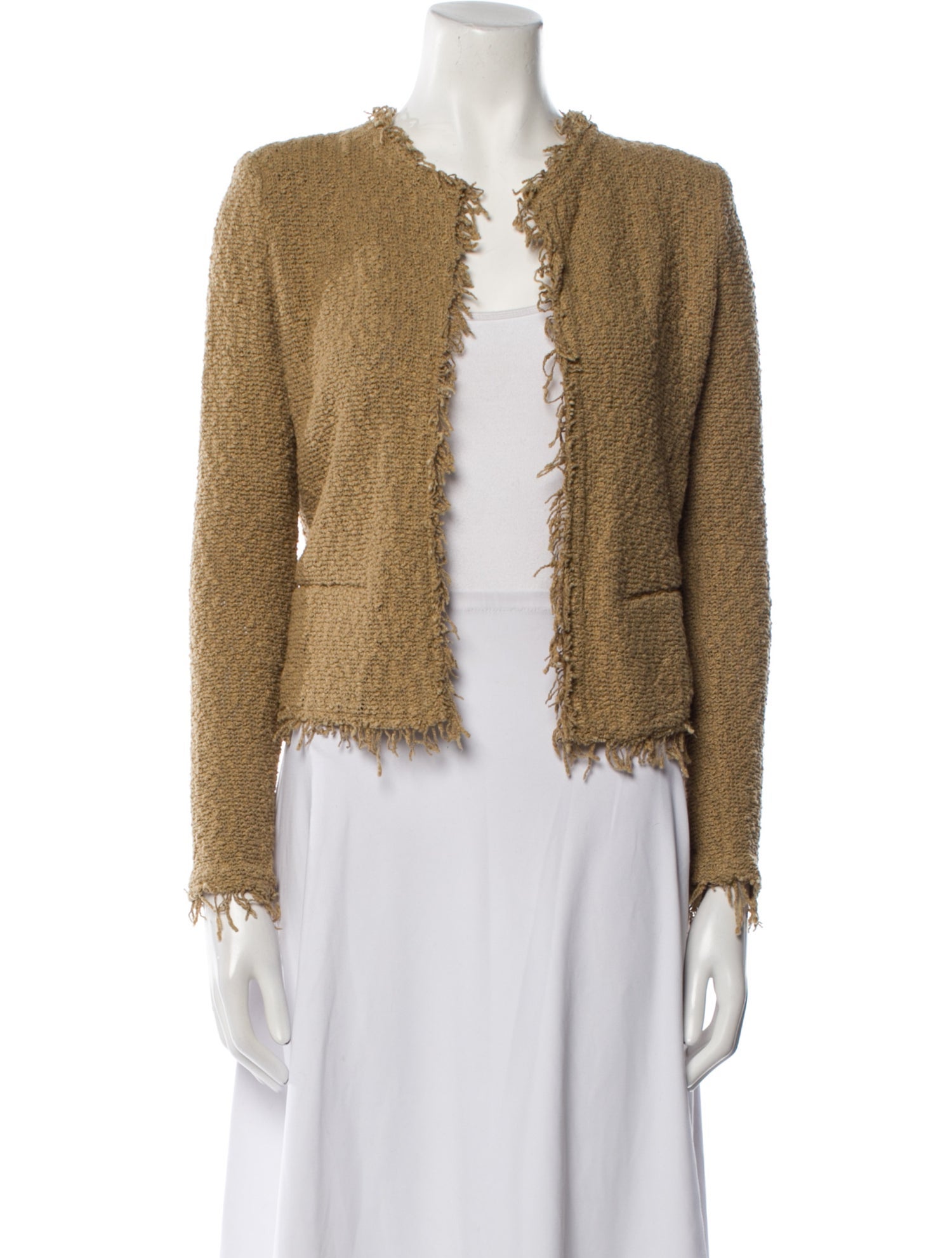 Iro Tweed Pattern Evening Jacket