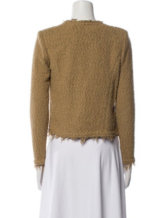 Iro Tweed Pattern Evening Jacket