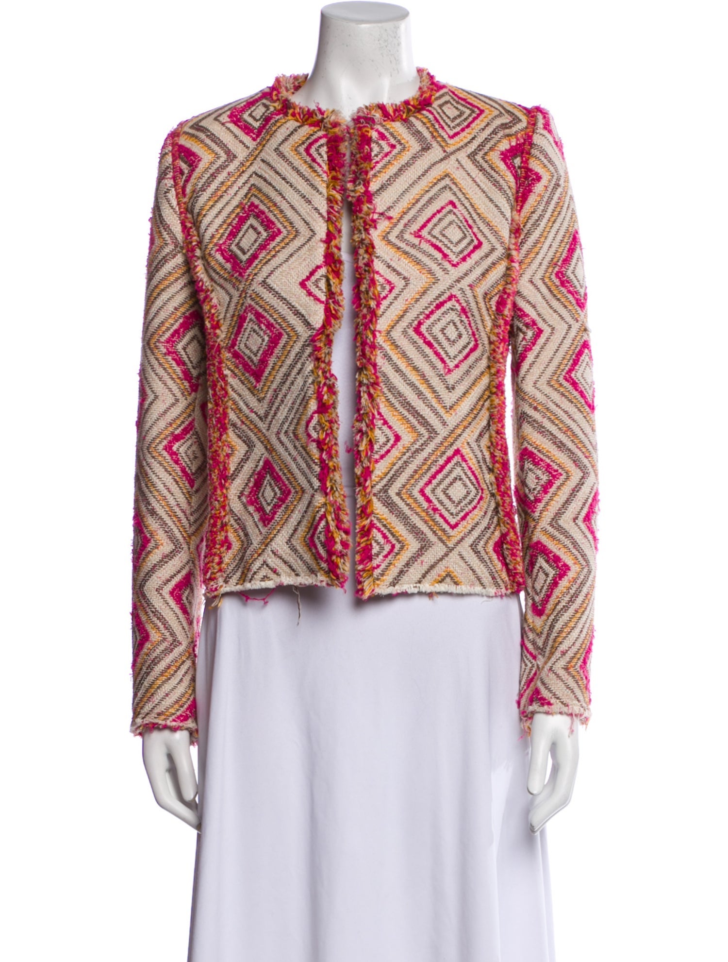 Iro Printed Evening Jacket