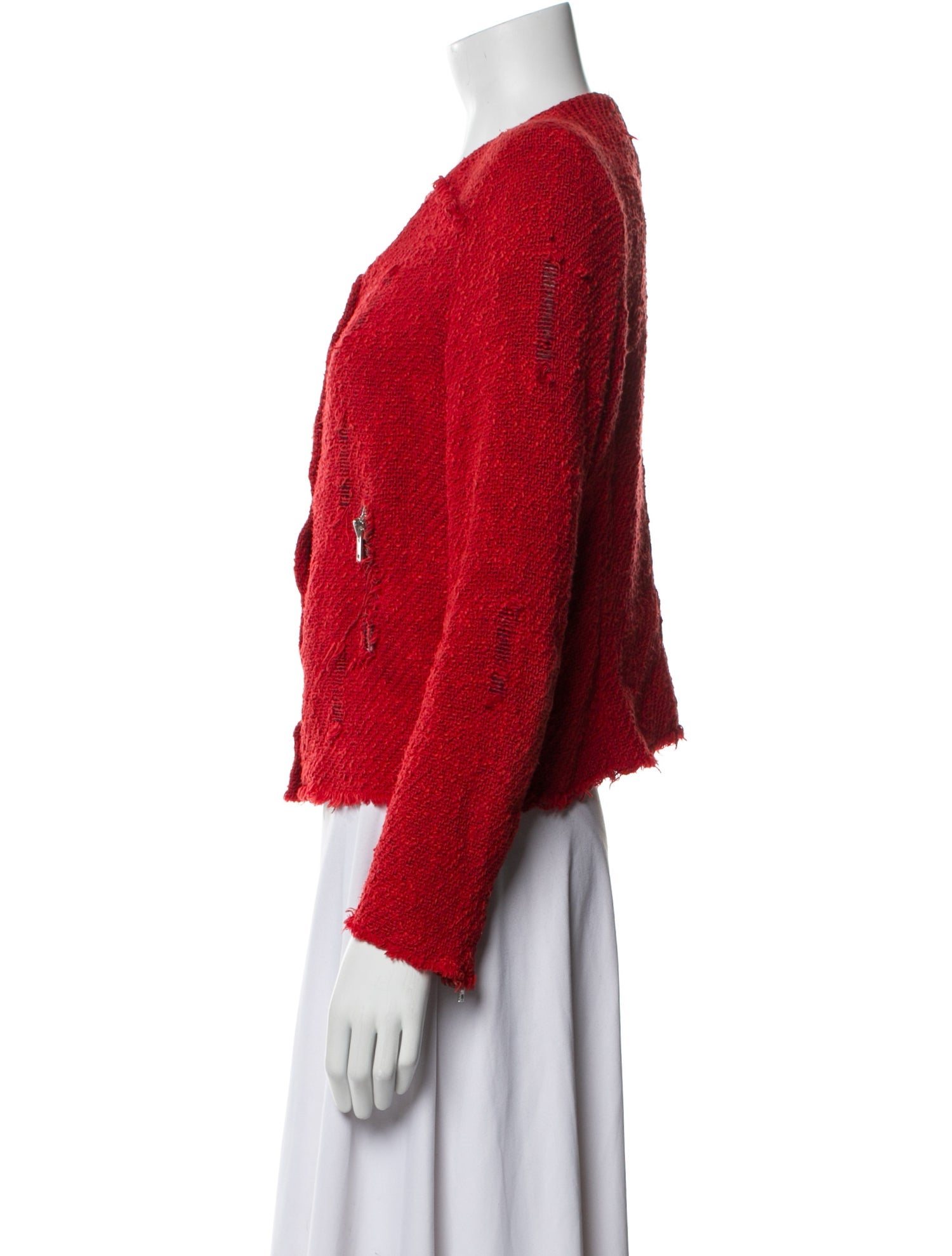 Iro Tweed Pattern Jacket