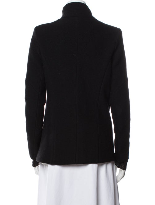 Iro Virgin Wool Faux Fur Jacket