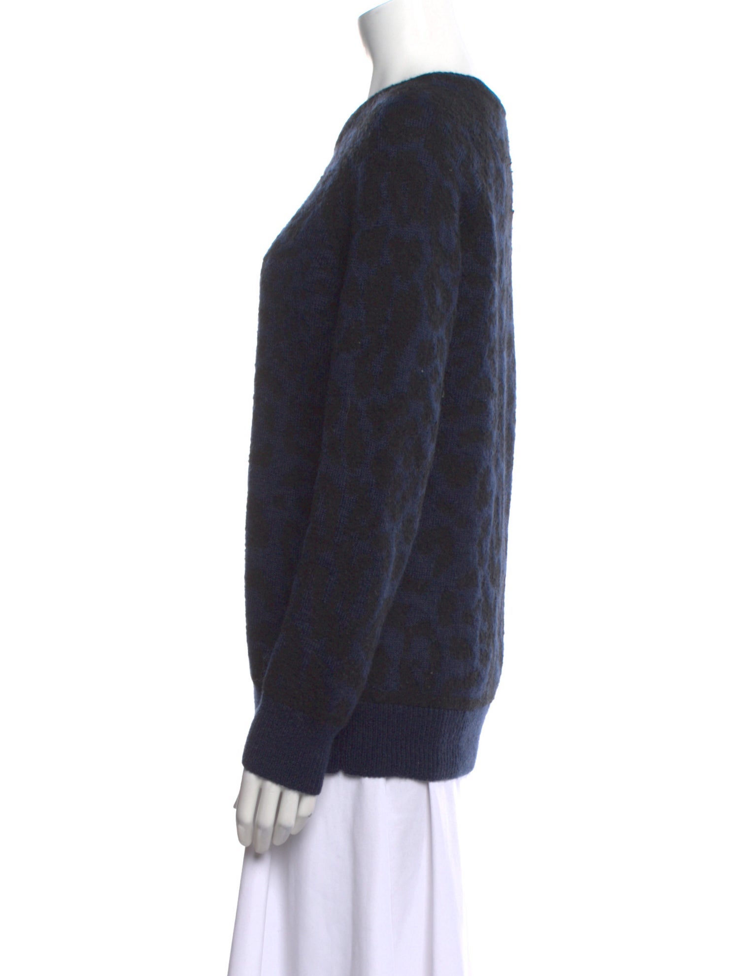 Iro Crochet Crew Neck Sweater