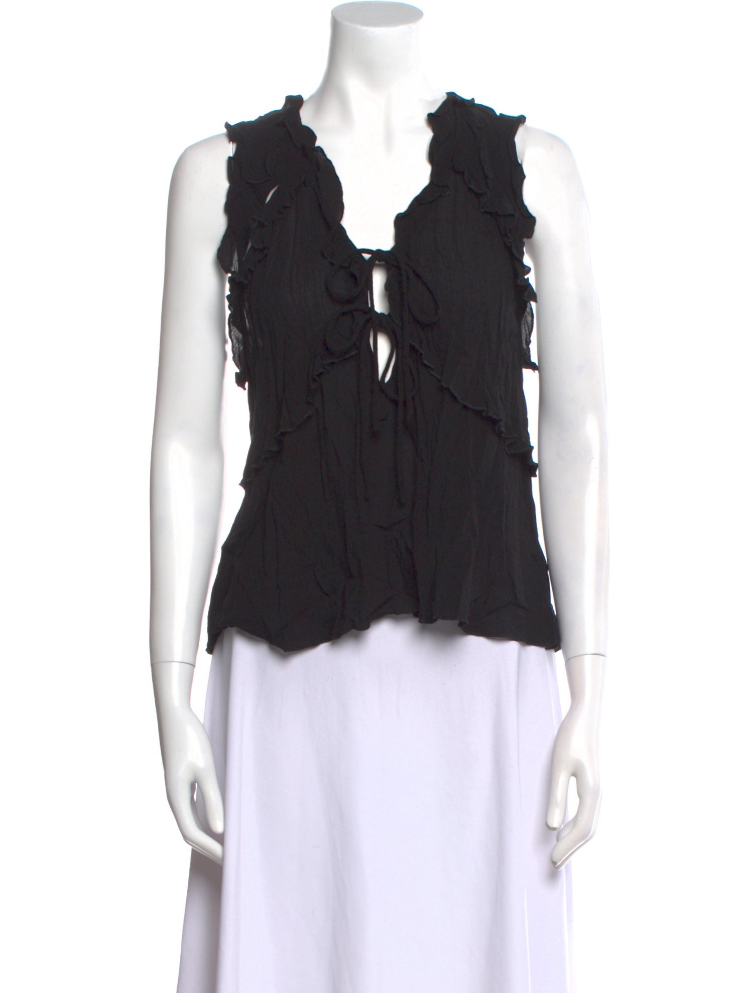 Iro V-Neck Sleeveless Top
