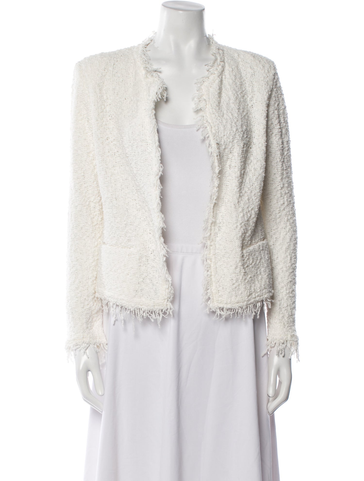 Iro Tweed Pattern Jacket