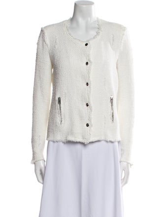 Iro Tweed Pattern Evening Jacket