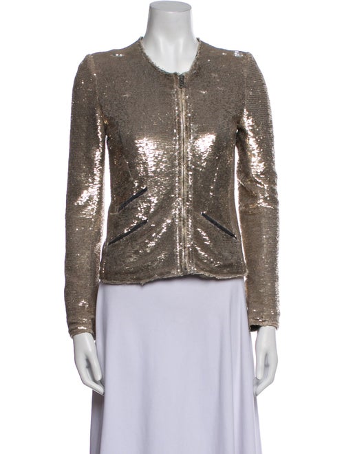 Iro Tweed Pattern Evening Jacket