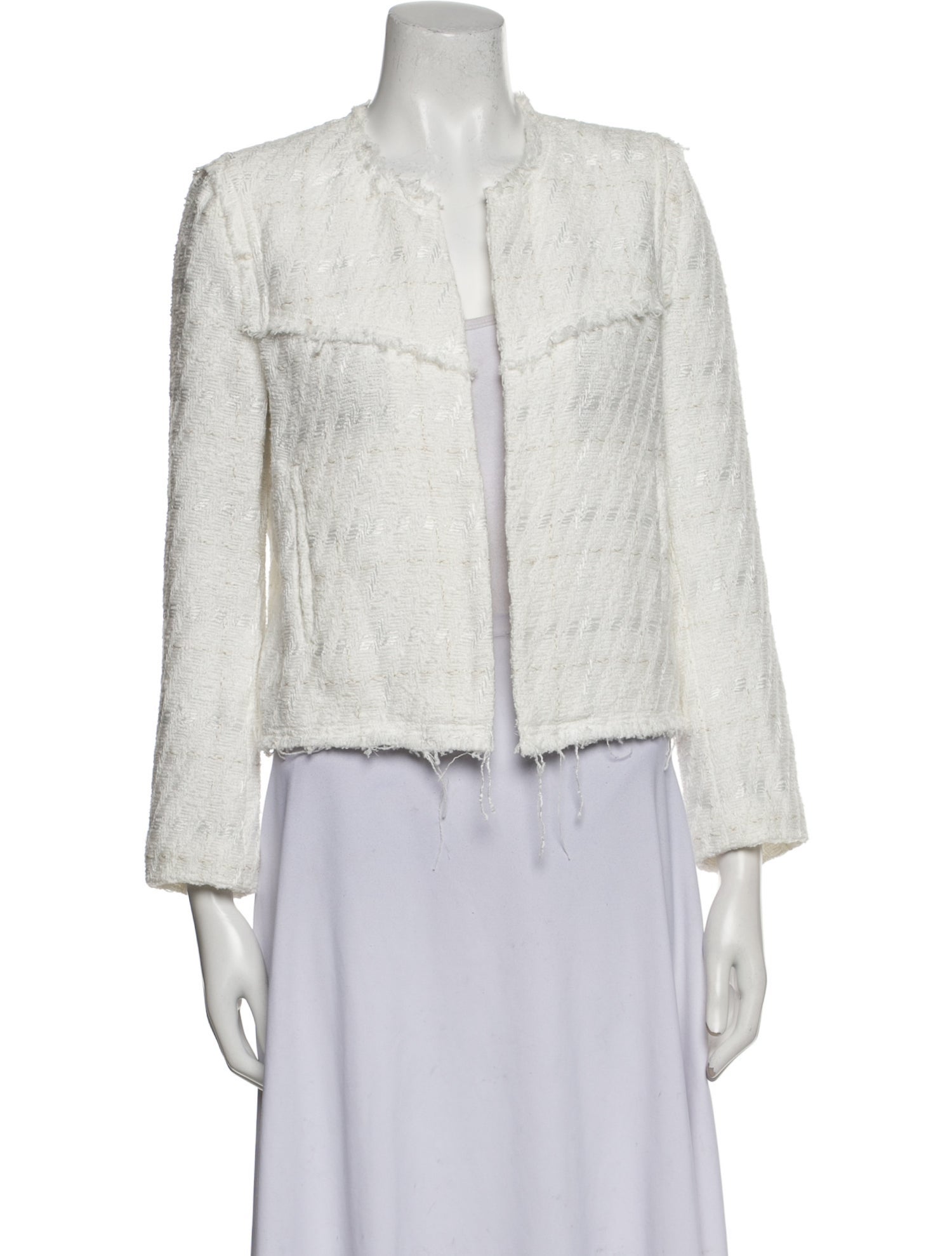 Iro Tweed Pattern Evening Jacket