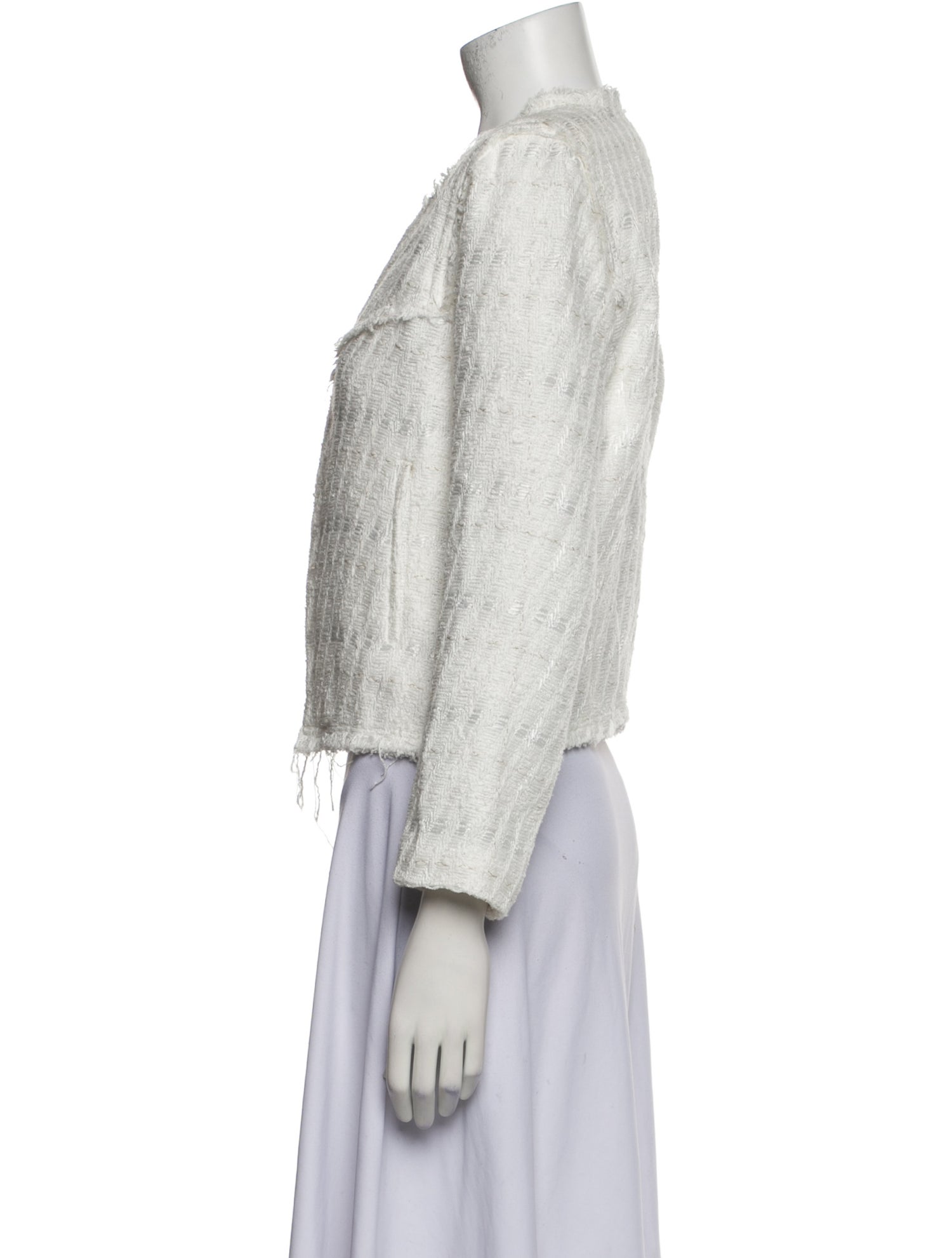 Iro Tweed Pattern Evening Jacket