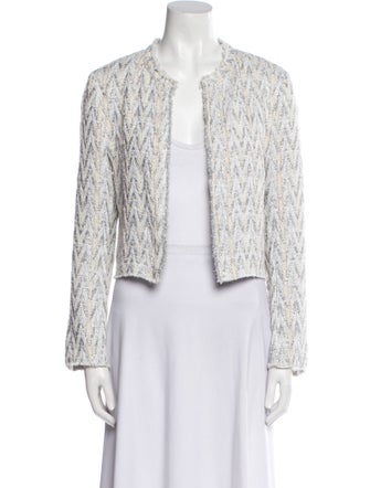 Iro Tweed Pattern Evening Jacket