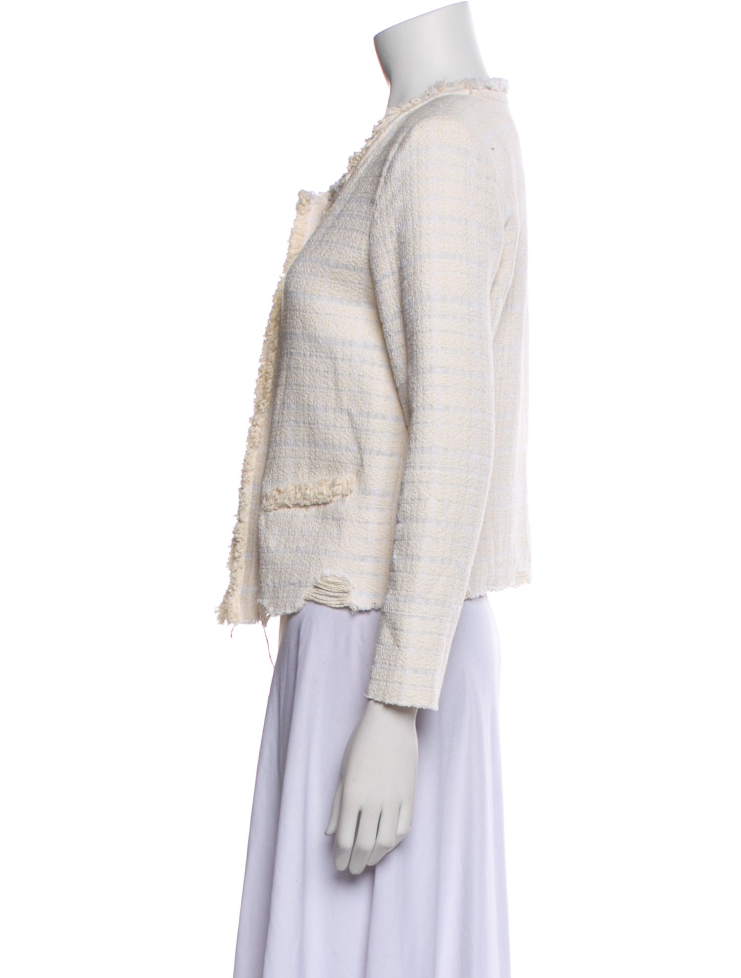 Iro Tweed Pattern Evening Jacket