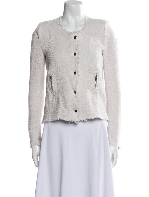 Iro Tweed Pattern Evening Jacket