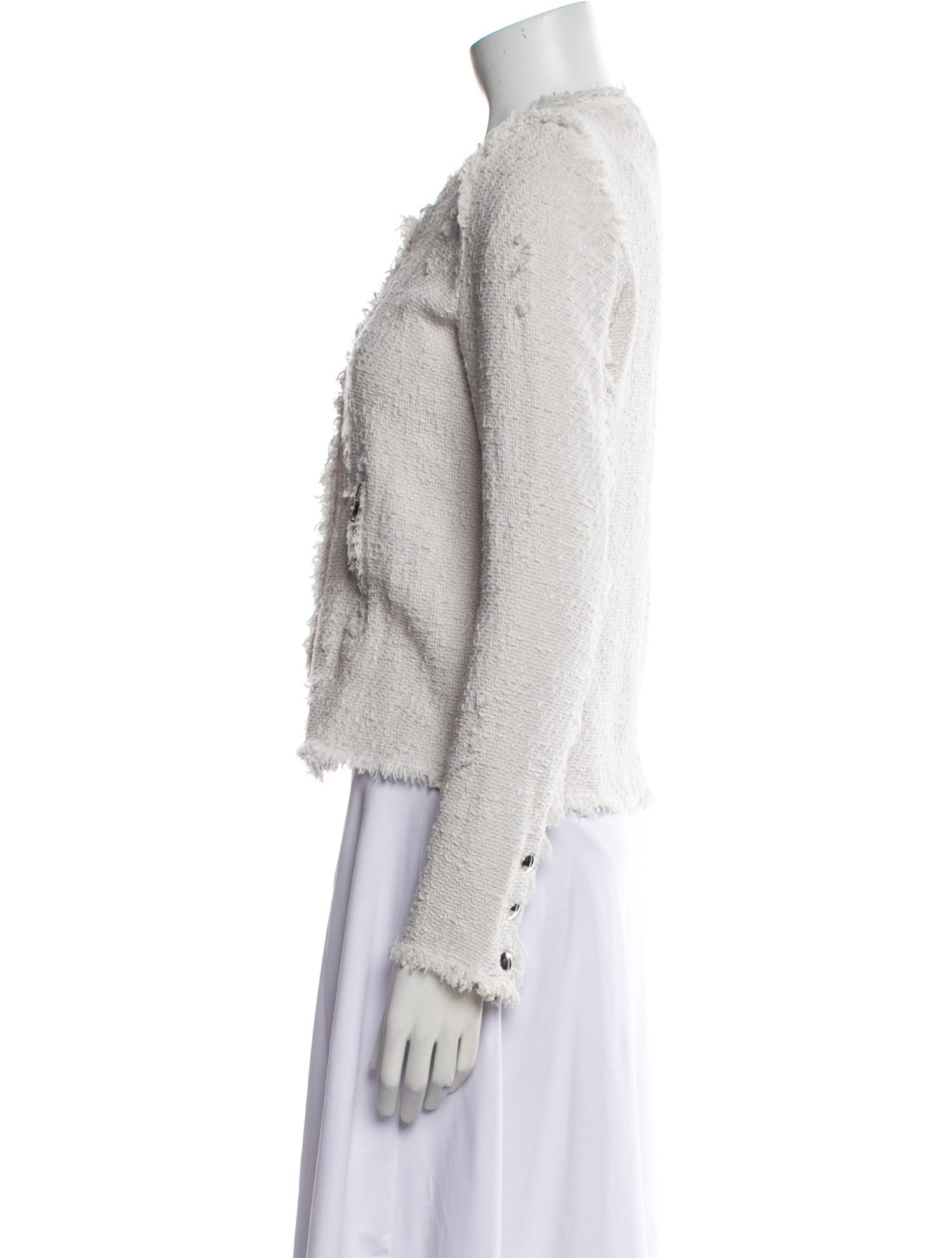 Iro Tweed Pattern Evening Jacket