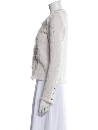 Iro Tweed Pattern Evening Jacket