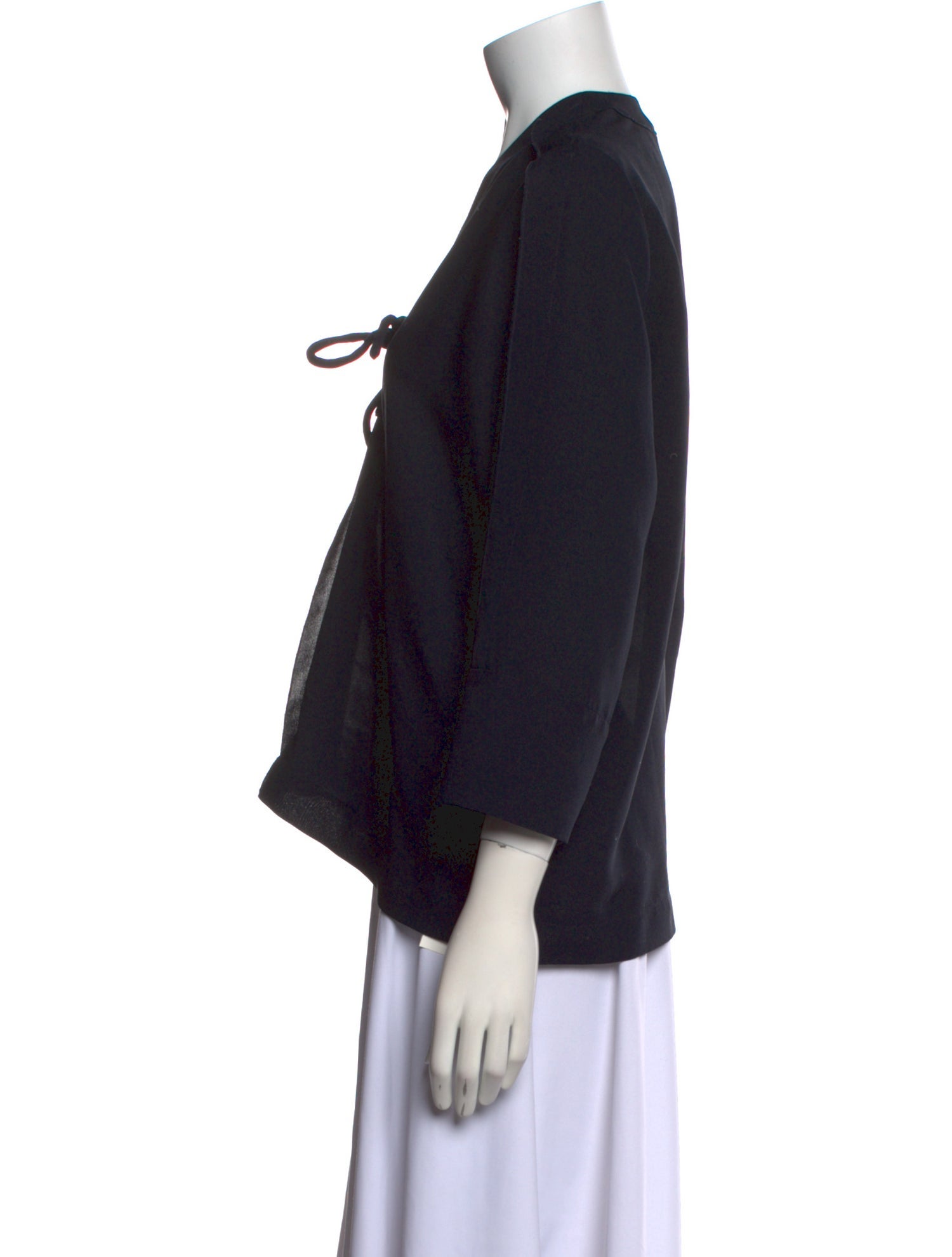 Iro V-Neck Three-Quarter Sleeve Blouse