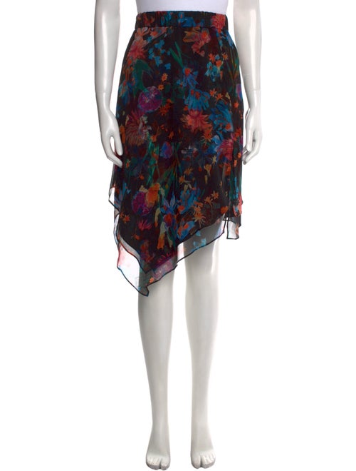 Iro Silk Knee-Length Skirt