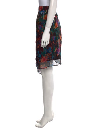Iro Silk Knee-Length Skirt