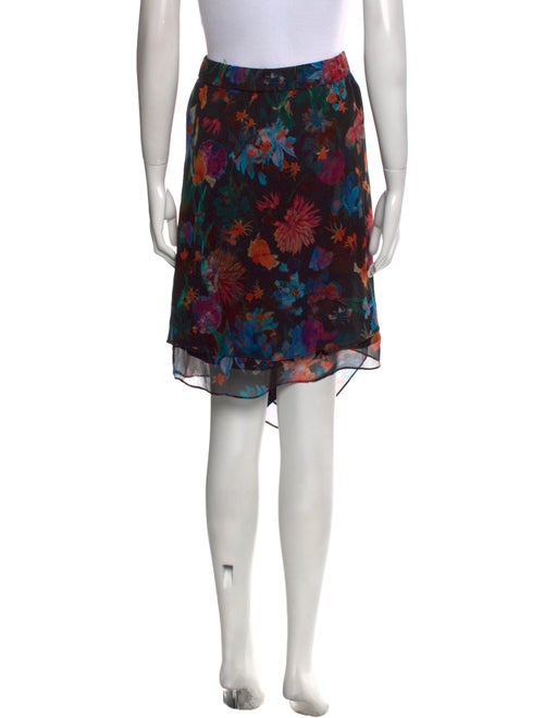 Iro Silk Knee-Length Skirt