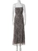 Iro Animal Print Long Dress