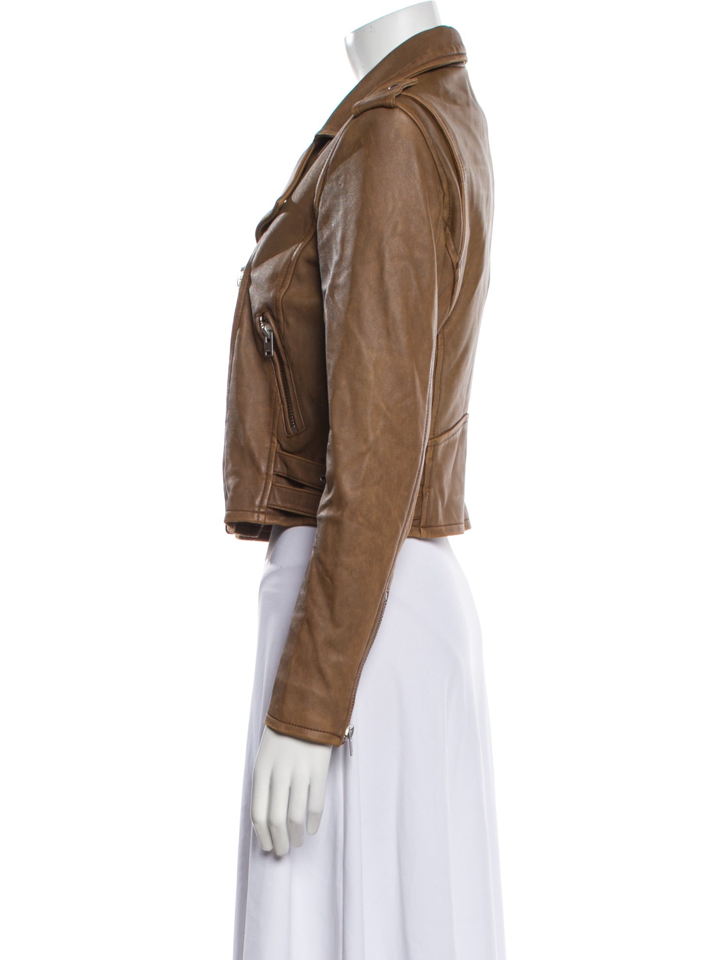 Iro Lamb Leather Biker Jacket