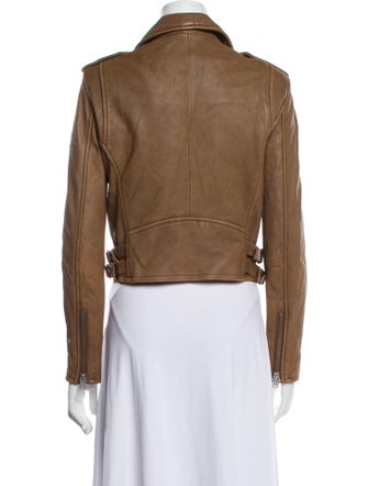 Iro Lamb Leather Biker Jacket