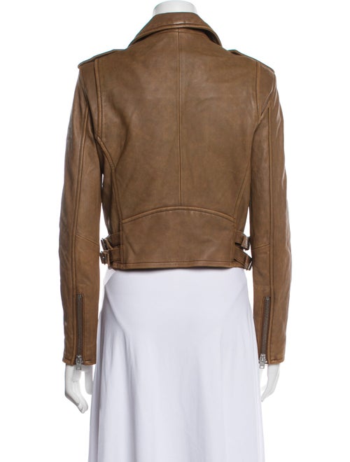 Iro Lamb Leather Biker Jacket
