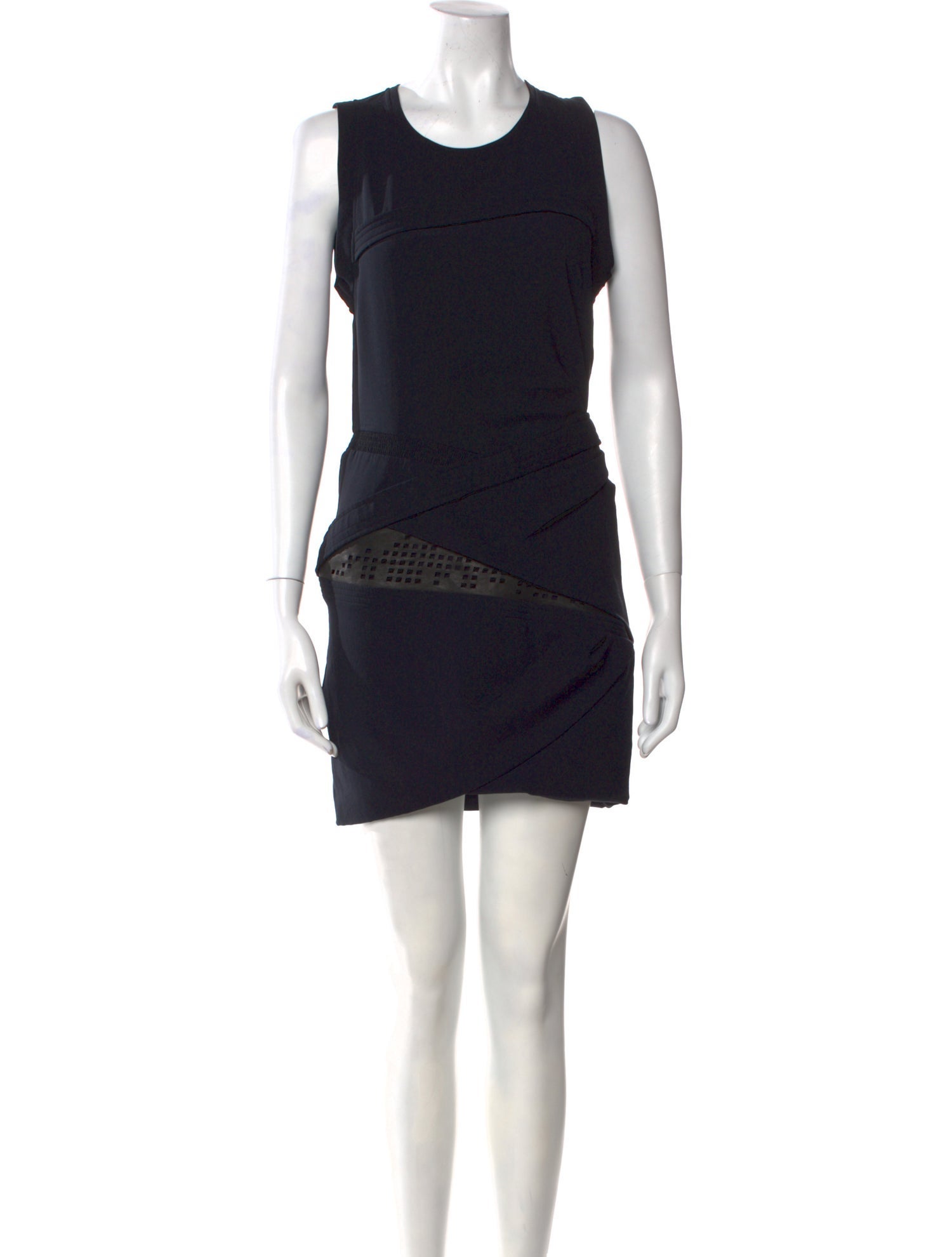 Iro Crew Neck Mini Dress