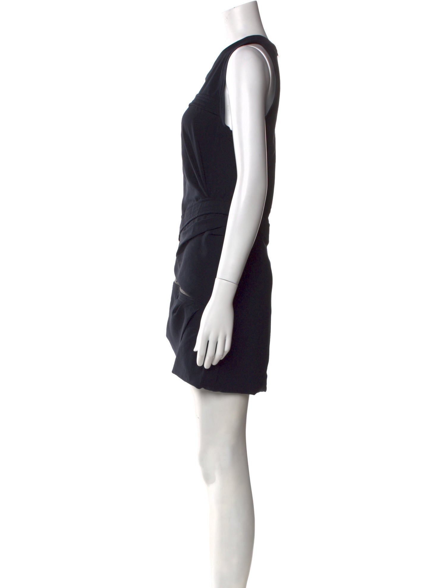 Iro Crew Neck Mini Dress