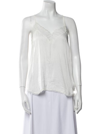 Iro Silk V-Neck Top
