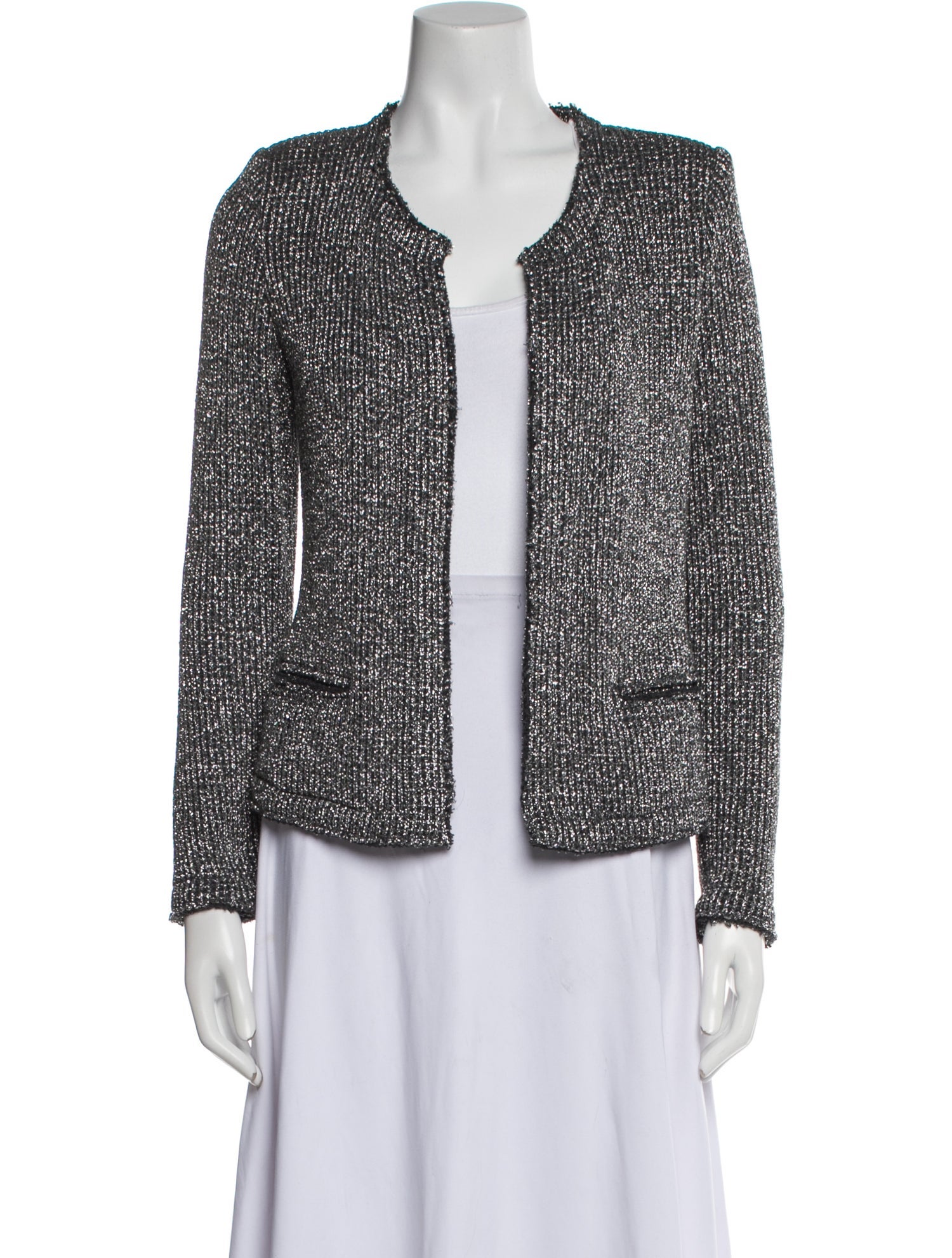 Iro Tweed Pattern Evening Jacket